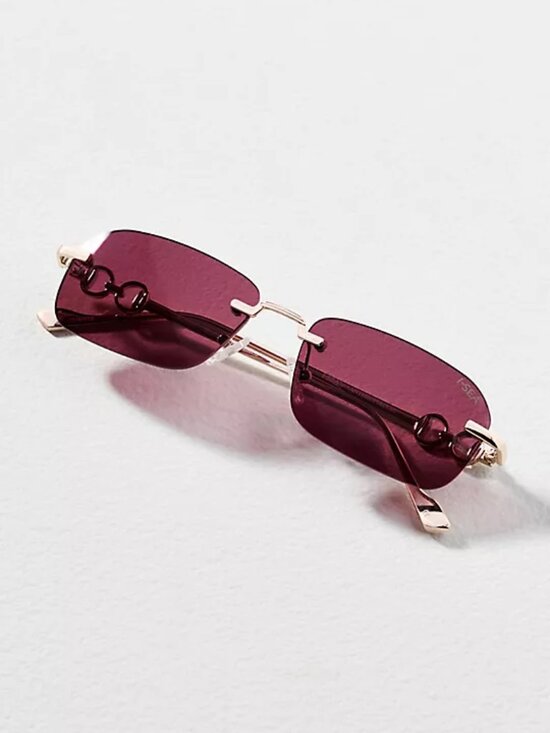 I-Sea Accessories - I-SEA Rectangle Slim Sunglasses NWT